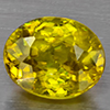 Natural Multi Color Titanium Rainbow Spark Sphene 1.47 Ct. Oval Shape 7.6 x 6.2 Mm Gemstone
