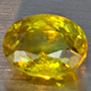 Natural Multi Color Titanium Rainbow Spark Sphene 1.59 Ct. Oval Shape 7.9 x 6.4 Mm Gemstone