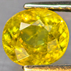 Natural Multi Color Titanium Rainbow Spark Sphene 1.87 Ct. Oval Shape 7.6 x 6.7 Mm Gemstone