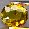 Natural Multi Color Titanium Rainbow Spark Sphene 1.25 Ct. Oval Shape 7.1 x 6.2 Mm Gemstone