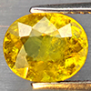 Natural Multi Color Titanium Rainbow Spark Sphene 1.93 Ct. Oval Shape 8.3 x 6.9 Mm Gemstone