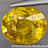 Natural Multi-Color With Rainbow Spark Sphene 1.96 Ct. Oval Shape 8 x 6.8 Mm Gemstone