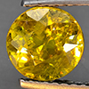Natural Multi-Color With Rainbow Spark Sphene 1.71 Ct. Round Shape 7.1 Mm Gemstone From Madagascar
