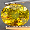 Natural Multi-Color With Rainbow Spark Sphene 1.66 Ct. Oval Shape 8 x 6.2 Mm Gemstone