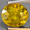 Natural Multi-Color With Rainbow Spark Sphene 1.72 Ct. Oval Shape 7.6 x 7.8 Mm Gemstone