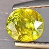 Natural Multi-Color With Rainbow Spark Sphene 1.00 Ct. Oval Shape 6.4 x 5.5 Mm Gemstone Madagascar