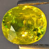 Natural Multi-Color With Rainbow Spark Sphene 1.27 Ct. Oval Shape 7.1 x 6.1 Mm Gemstone Madagascar