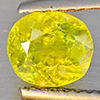 Natural Multi-Color With Rainbow Spark Sphene 1.11 Ct. Oval Shape 6.5 x 5.8 Mm Gemstone Madagascar