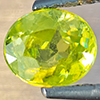 Natural Multi-Color With Rainbow Spark Sphene 1.00 Ct. Oval Shape 6.1 x 5.6 Mm Gemstone Madagascar