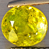 Natural Multi-Color With Rainbow Spark Sphene 1.51 Ct. Oval Shape 7.1 x 6.5 Mm Gemstone Madagascar
