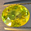 Natural Multi-Color With Rainbow Spark Sphene 1.27 Ct. Oval Shape 7.5 x 6 Mm Gemstone Madagascar