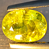 Natural Multi-Color With Rainbow Spark Sphene 0.97 Ct. Oval Shape 7 x 5.1 Mm Gemstone Madagascar