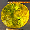 Natural Multi-Color With Rainbow Spark Sphene 1.51 Ct. Oval Shape 7.4 x 6.6 Mm Gemstone Madagascar