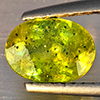 Natural Multi-Color With Rainbow Spark Sphene 1.25 Ct. Oval Shape 8 x 5.8 Mm Gemstone Madagascar