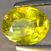 Natural Multi-Color With Rainbow Spark Sphene 1.19 Ct. Oval Shape 7.2 x 5.6 Mm Gemstone Madagascar