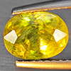 Natural Multi-Color With Rainbow Spark Sphene 1.69 Ct. Oval Shape 8.4 x 6.2 Mm Gemstone Madagascar