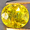 Natural Multi-Color With Rainbow Spark Sphene 1.29 Ct. Oval Shape 7.3 x 6.5 Mm Gemstone Madagascar