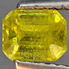 Natural Multi-Color With Rainbow Spark Sphene 0.70 Ct. Octagon Shape 5.5 x 4.5 Mm Gemstone