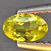 Natural Multi-Color With Rainbow Spark Sphene 0.34 Ct. Oval Shape 5.8 x 3.5 Mm Gemstone