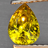 Natural Multi-Color With Rainbow Spark Sphene 0.68 Ct. Pear Shape 6.4 x 5.4 Mm Gemstone