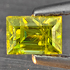Natural Multi-Color With Rainbow Spark Sphene 0.43 Ct. Baguette Shape 4.8 x 3.3 Mm Gemstone Natural Multi-Color With Rainbow Spark Sphene 0.43 Ct. Baguette Shape 4.8 x 3.3 Mm Gemstone