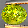 Natural Multi-Color With Rainbow Spark Sphene 0.63 Ct. Oval Shape 5.4 x 4.4 Mm Gemstone