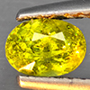 Natural Multi-Color With Rainbow Spark Sphene 0.44 Ct. Oval Shape 5.3 x 3.9 Mm Gemstone