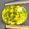 Natural Multi-Color With Rainbow Spark Sphene 0.50 Ct. Oval Shape 5.5 x 4.3 Mm Gemstone