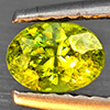 Natural Multi-Color With Rainbow Spark Sphene 0.64 Ct. Oval Shape 5.8 x 4.3 Mm Gemstone