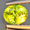 Natural Multi-Color With Rainbow Spark Sphene 0.75 Ct. Oval Shape 5.7 x 4.9 Mm Gemstone