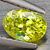 Natural Multi-Color With Rainbow Spark Sphene 0.86 Ct. Oval Shape 6.4 x 4.5 Mm Gemstone