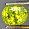 Natural Multi-Color With Rainbow Spark Sphene 0.64 Ct. Oval Shape 5.6 x 4.6 Mm Gemstone