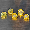 Natural Greenish Yellow Titanium Sphene Rainbow Spark 1.87 Ct. 5 Pcs. Round Shape 4 Mm. Natural Greenish Yellow Titanium Sphene Rainbow Spark 1.87 Ct. 5 Pcs. Round Shape 4 Mm.