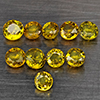 Natural Greenish Yellow Titanium Sphene Gemstones Rainbow Spark 1.87 Ct. 10 Pcs. Round Shape 3.2 Mm. Natural Greenish Yellow Titanium Sphene Gemstones Rainbow Spark 1.87 Ct. 10 Pcs. Round Shape 3.2 Mm.