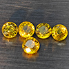 Natural Greenish Yellow Titanium Sphene Gemstones Rainbow Spark 1.59 Ct. 5 Pcs. Round Shape 3.8 Mm. Natural Greenish Yellow Titanium Sphene Gemstones Rainbow Spark 1.59 Ct. 5 Pcs. Round Shape 3.8 Mm.