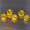 Natural Greenish Yellow Titanium Sphene Gemstones Rainbow Spark 1.87 Ct. 5 Pcs. Round Shape 4.2 Mm. Natural Greenish Yellow Titanium Sphene Gemstones Rainbow Spark 1.87 Ct. 5 Pcs. Round Shape 4.2 Mm.
