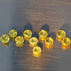Natural Greenish Yellow Titanium Sphene Gemstones Rainbow Spark 2.79 Ct. 10 Pcs. Round Shape 4 Mm. Natural Greenish Yellow Titanium Sphene Gemstones Rainbow Spark 2.79 Ct. 10 Pcs. Round Shape 4 Mm.