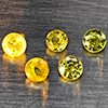 Natural Greenish Yellow Titanium Sphene Gemstones Rainbow Spark 0.99 Ct. 5 Pcs. Round Shape 3.3 Mm. Natural Greenish Yellow Titanium Sphene Gemstones Rainbow Spark 0.99 Ct. 5 Pcs. Round Shape 3.3 Mm.