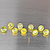 Natural Greenish Yellow Titanium Sphene Rainbow Spark 1.67 Ct. 9 Pcs. Round Shape 3.3 Mm Natural Greenish Yellow Titanium Sphene Rainbow Spark 1.67 Ct. 9 Pcs. Round Shape 3.3 Mm