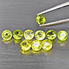 Natural Greenish Yellow Titanium Sphene Rainbow Spark 2.17 Ct. 10 Pcs. Round Shape 3.6 Mm Natural Greenish Yellow Titanium Sphene Rainbow Spark 2.17 Ct. 10 Pcs. Round Shape 3.6 Mm