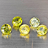 Natural Greenish Yellow Titanium Sphene Rainbow Spark 1.65 Ct. 5 Pcs. Round Shape 4.1 Mm. Natural Greenish Yellow Titanium Sphene Rainbow Spark 1.65 Ct. 5 Pcs. Round Shape 4.1 Mm.