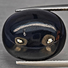 Natural Black Spinel Gemstones 18.26 Ct. Oval Cabochon Shape 16.8 x 13.5 Mm.