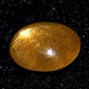 0.52 Ct. Oval Cabochon Natural Orange Sunstone Unheated