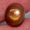 Calibrate Size 7.48 Ct. Oval Cabochon Natural Gem Orange Sunstone