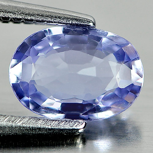 0.71 Ct. Clean Oval Natural Gem Violet Blue Tanzanite