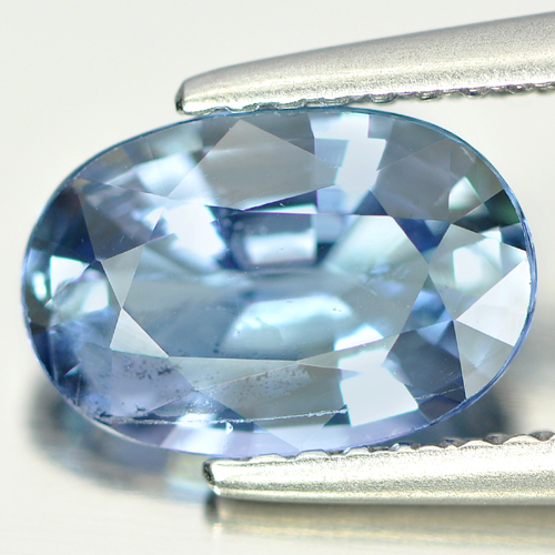 1.69 Ct. Attractive Oval Natural Violet Blue Tanzanite
