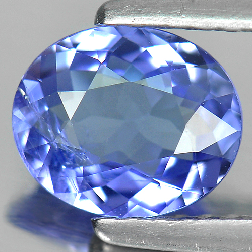 0.96 Ct. Oval Shape Natural Violet Blue Tanzanite Gem