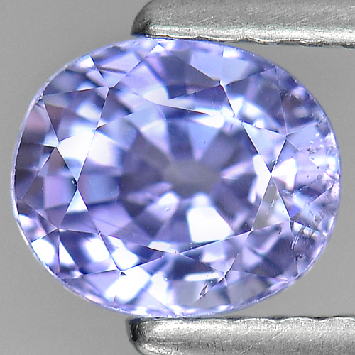 Violetish Blue Tanzanite 1.16 Ct. Oval Shape 6.5 x 5.6 Mm. Natural Gem Tanzania