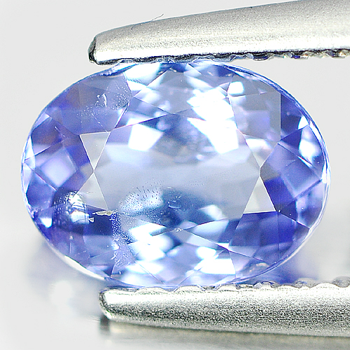 0.84 Ct. Oval Natural Violet Blue Tanzanite Tanzania