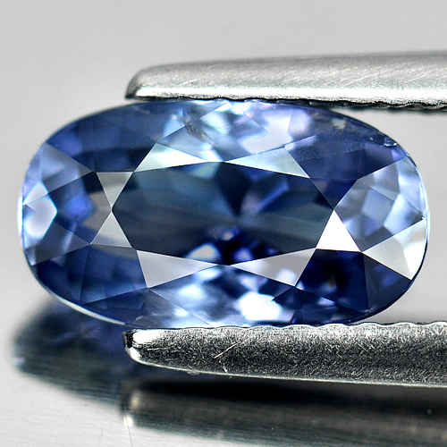 Certified 2.13 Ct. Natural Oval Shape Violetish Blue Tanzanite Gemstone